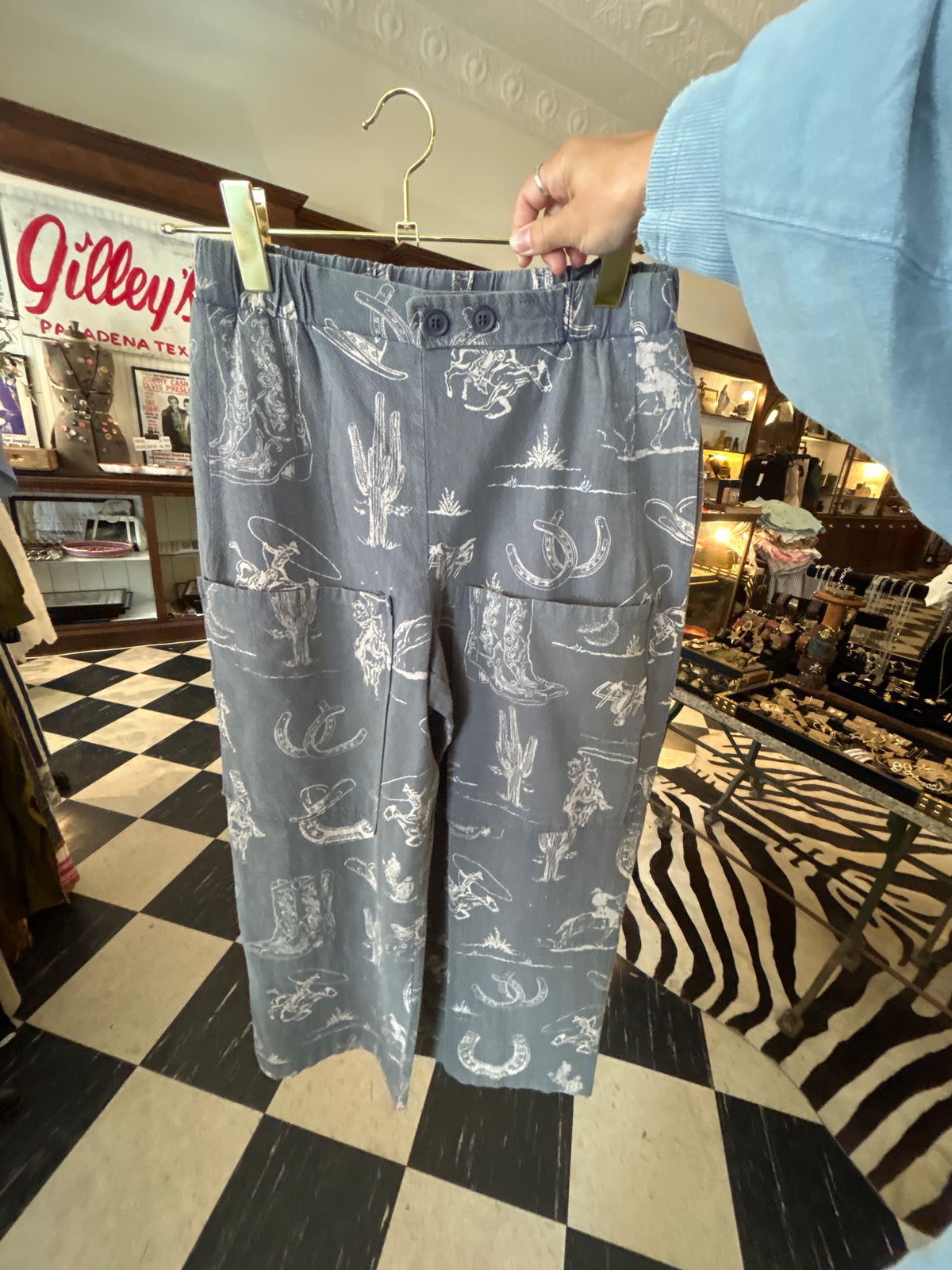 Western Motif Pants
