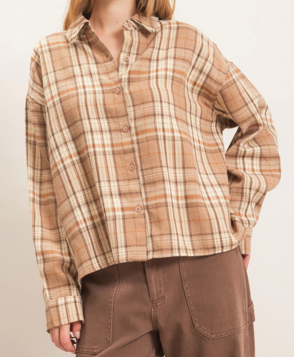Light Brown Flannel