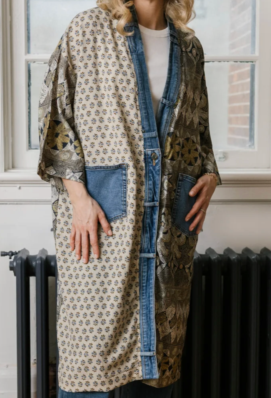Shannon Passero Long Printed Cardigan