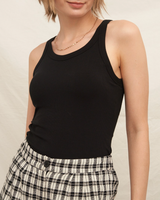Tank Top with Built-In Bra