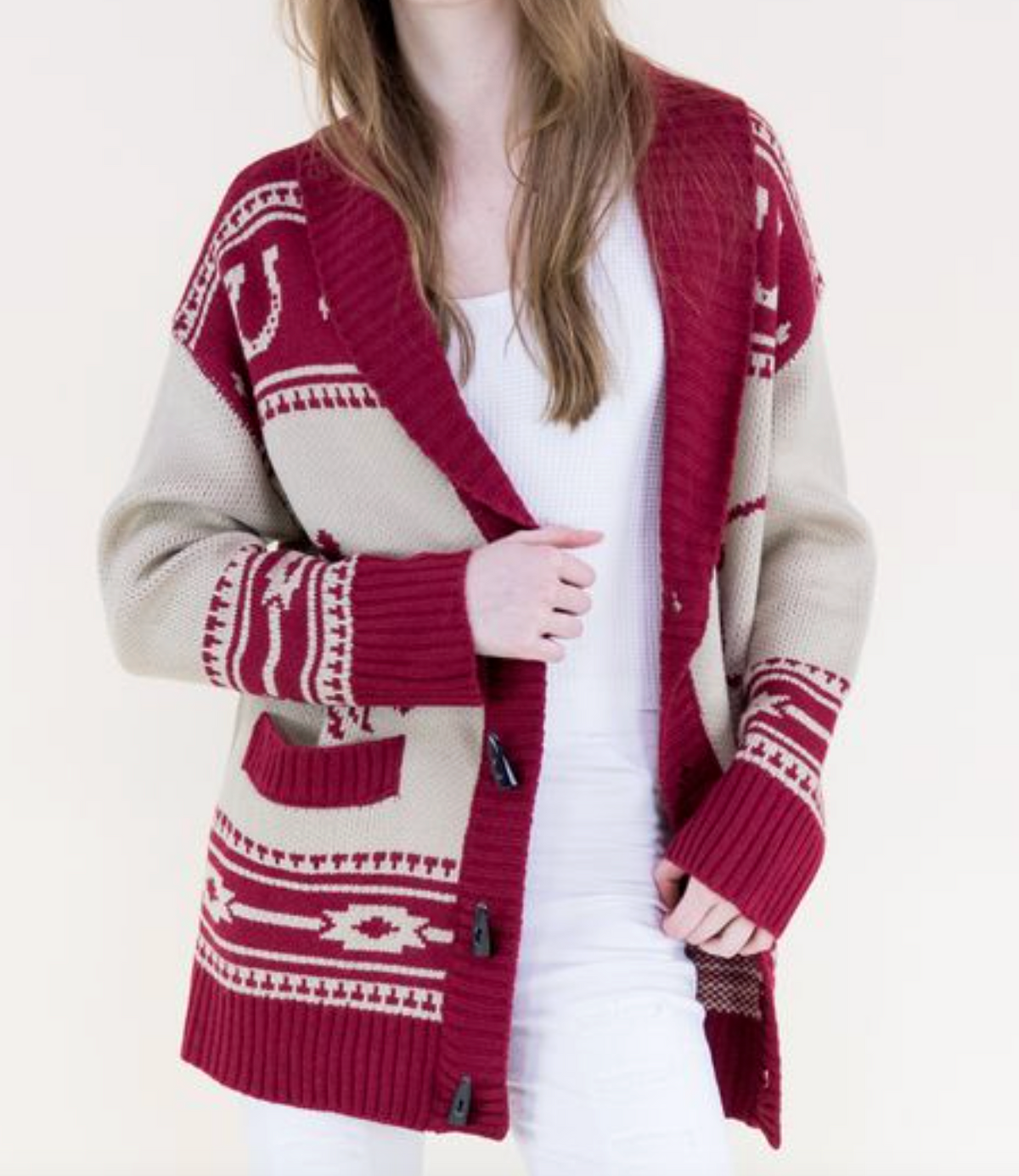 Cowboys & Horseshoes Cardigan