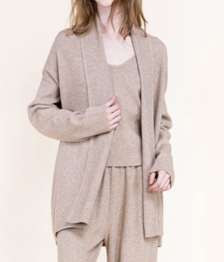 Soft Beige Cardigan