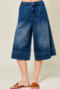 Ltwt Denim Gauchos